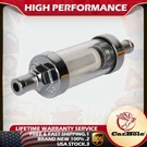 Carbole 9748 Hot Universal Fuel Filter Clear View Inline 3/8" Chrome Hose Barb. Fixed Price $11.79.