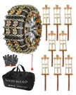 Kyx Tire Chains For Suv/pickup Truks, Universal Emergency Snow. Fixed Price $63.78.