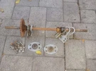 Mclane 20" Reel Mower Rear Axle Genuine Part# 1066-D With Bearings And Gear.. Fixed Price $50.00.