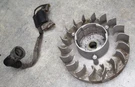 Mtd Flywheel And Coil 925-06190A 925-06193 Shelf 55. Fixed Price $45.00.