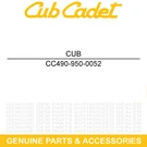 Cub Cadet 490-950-0052 Handheld Service Kit. Fixed Price $26.49.