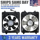 Radiator Condenser Cooling Fan For 2010-2016 Honda Cr-v Crv 2.4L Left+right. Fixed Price $75.29.