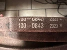 Toro Part # 130-0843P Timecutter Deck Drive Belt For 50" & 54 Oe New. Fixed Price $89.99.