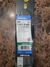 20" Universal Mower Blade 3-IN-1 Mulch Fits Most. Fixed Price $22.00.