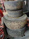 Oem John Deere RX75 Riding Lawn Mower 16X6.50-8 Rear Wheel Rim & Tire RX73. Fixed Price $100.00.