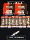 ( 4 ) .. Nos Champion L86C Spark Plugs Made In Usa Circa 1980. Fixed Price $32.00.