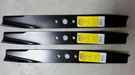 Set Of 3 Heavy Duty Craftsman Simplicity Snapper Murray 50" Mower Blades 1708229. Fixed Price $64.99.