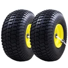 2-PACK Front Tires And Rim 15X6-6 For John Deere 100 300 Series GY20638. Fixed Price $99.09.