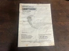 Craftsman Two Bin Bagger Operators Manual Model 247,24019. Fixed Price $10.00.