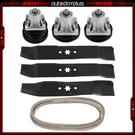 Deck Rebuild Kit Blade Spindle Belt For White Outdoor Ztt 2150 Zero Turn 46 Inch. Fixed Price $104.19.