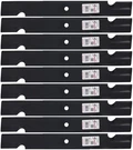 9 Rotary Blades For Wright Mfg 71440006 Windsor 50-3050 61" Deck. Fixed Price $119.00.