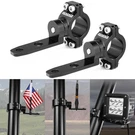 2PCS Whip Light Mount, 360 Rotating Adjustable Utv Aluminium Fl. Fixed Price $44.15.