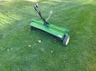 John Deere 44" Lawn Sweeper LP49038 Tug Behind Landscape Leafs & Grass. Fixed Price $79.95.