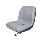 High Back Gray Seat Fits Ford New Holland Replaces Part No. 86591379, 90431849. Fixed Price $367.99.