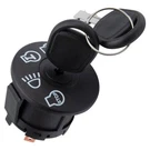 7PINS Black Starter Ignition Switch With Two Keys For John Deere 155C/L100/L105. Fixed Price $16.19.