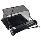 Vevor 52IN Tow Behind Lawn Sweeper 26 Cu.ft. Adjustable Leaf & Grass Collector. Fixed Price $212.79.