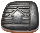Oem M125849 John Deere Rubber Foot Pedal Pad Black LT133 LT150 LT155 LT160 LT166. Fixed Price $14.98.