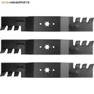 For Mower Blades Mtd Cub Cadet 54" 742-0677A 942-0677A 3 Pcs. Fixed Price $34.57.