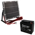 Mighty Max 12V 18AH Sla Replaces Black Decker CMM1200 Mower + Solar Panel. Fixed Price $64.99.
