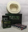 Service Kit For Yamaha FZS600 Fazer (air / Oil Filter And Iridium Spark Plugs). Fixed Price $118.58.