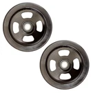 (2) Proven Part Flat Idler Pulleys For Exmark Lazer 126-9196 116-4668 132-9425. Fixed Price $41.69.