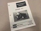 1997 National HT-7 Triplex Reel Fairway Rough Mower Parts Manual Service. Fixed Price $24.99.