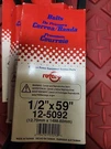 1/2" X 59" V-belt Replaces Mtd, Murray, Roto-hoe Rotary 5092. Fixed Price $8.55.