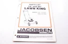 Homelite Textron JA-99018-2 Parts List 18" & 20" Lawn King. Fixed Price $9.04.