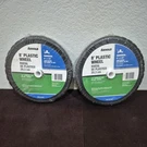 (2) Arnold 490-322-0003 8" Inch X 1.75" Plastic Universal Lawn Mower Wheels. Fixed Price $20.00.