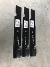 3 Pack Lift Blades For 52" Ferris 5021227S 18" 2-1/2"X5/8" Usa Made. Fixed Price $68.60.