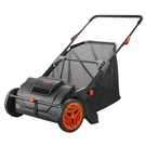Vevor Lawn Sweeper Push Leaf Grass Collector 21" 3.5 Cu. Ft. Capacity Adjustable. Fixed Price $92.90.