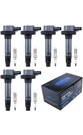 Ignition Coils & Spark Plugs Set 6 Packs UF553 Compatible With Ford Lincoln 3.. Fixed Price $79.99.