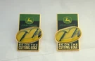 John Deere Lawn Mower Dual Blade On The Cutting Edge Lapel Pins 2000'S New Mib. Fixed Price $13.99.