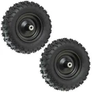 Full Set 4.10-6 Tires Rim Wheels For Lawn Mower Snowblower Buggy Go Kart Quad. Fixed Price $153.99.