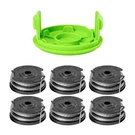 Greenworks 0.065" Dual Line Auto-feed String Trimmer Spools (6-PACK) + Replaceme. Fixed Price $98.96.