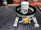 NEE0185K- Onan Bg, B43G, B48G Series Seasonal Filter Tune Up Kit With Oil. Fixed Price $132.00.
