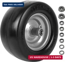 Ar-pro 11X6.00-5 Flat Free Tire And Wheel Assembly Solid Lawn Mowers Front. Fixed Price $74.01.