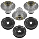 Caltric 48" Deck Spindle With Pulley For Ariens 2048 2148 2348 915081 01599500. Fixed Price $120.00.