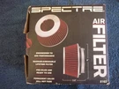 Spectre 8162 Air Filter Tapered Conical New Open Box. Fixed Price $19.99.