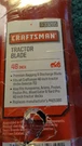 Tractor Blade 46" Fits CRAFTSMAN-33285-NEW. Fixed Price $12.99.
