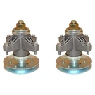 Qty 2: Spindle Assembly With Pulley Fits Cub Cadet Replaces 618-04124A. Fixed Price $47.99.