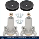 ?2PK Spindle 187292 192870 197473 For Craftsman Riding Mower & Pulley. Fixed Price $52.05.