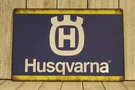 Husqvarna Tin Metal Sign Motorcycles Chainsaws Tools Vintage Style Man Cave. Fixed Price $11.35.