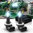 Super Led Light Bulbs For John Deere Tractor 4044R, 4049R, 4052R, 4066R: Usa. Fixed Price $19.99.