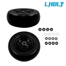 Lablt 2 Pack 11X4.00-5 Lawn Mower Tires Flat Free 3.4" Axle Hole Center Hub. Fixed Price $40.76.