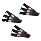 9 Gator Toothed Mulching Mower Blades For Husqvarna 532187255 532187256 54" Deck. Fixed Price $135.49.