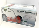 Great States Manual Push 14" Reel Mower, 5 Blades Model 304-14 Brand New In Box.. Fixed Price $149.99.