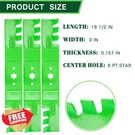 Tengmujx Mulching Mower Blades For Toro Cub Cadet 54" Deck (6 Pack). Fixed Price $124.78.