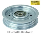 John Deere Welded Flat Idler Pulley With Bearing #AM103018. Fixed Price $20.99.