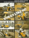 Ih International Harvester Cub Cadet Lawn And Garden Tractor Attachment Brochure. Fixed Price $22.00.